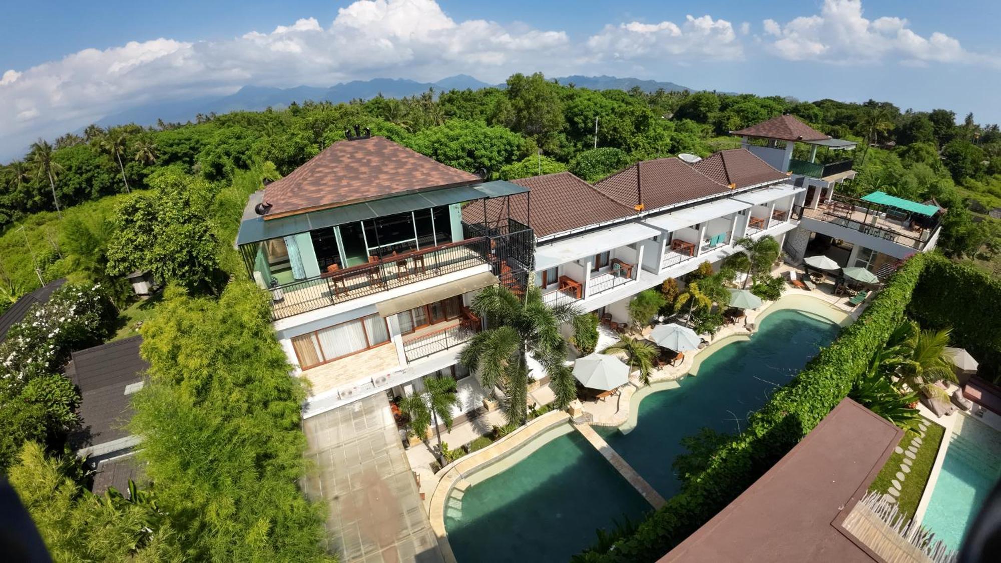 Hotel De Padma Gili Air Exteriér fotografie