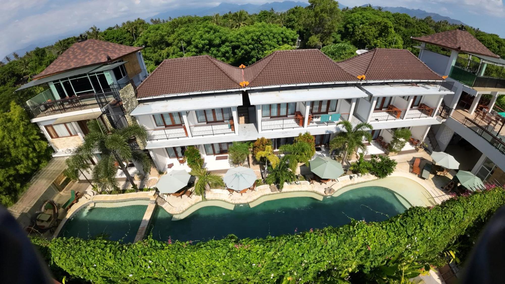 Hotel De Padma Gili Air Exteriér fotografie